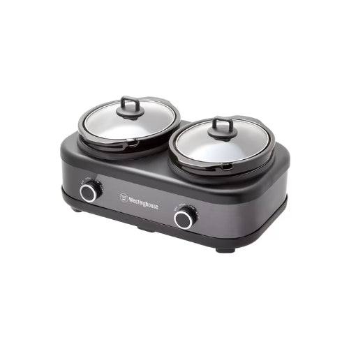 Westinghouse Slow Cooker With Auto Function 2 x 2.5L WHSC06KS