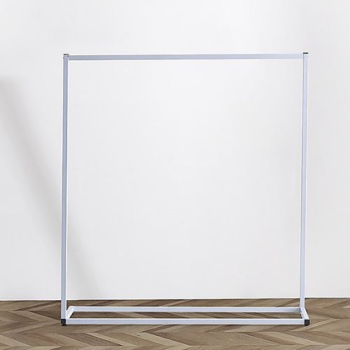 Commercial Clothes Rack Garment Hanging Stand Coat Rail Storage Organiser, White