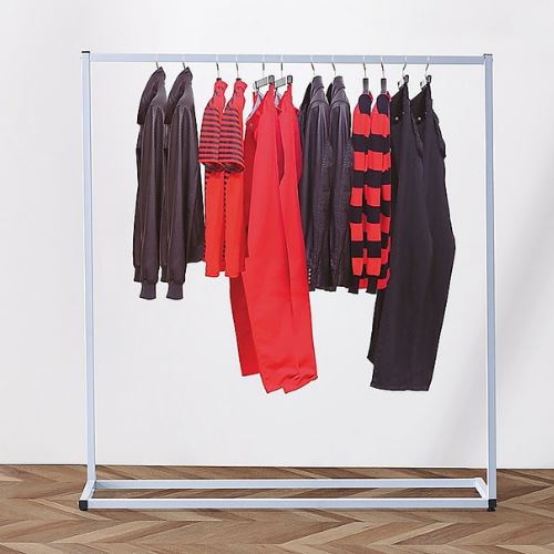 Commercial Clothes Rack Garment Hanging Stand Coat Rail Storage Organiser, White