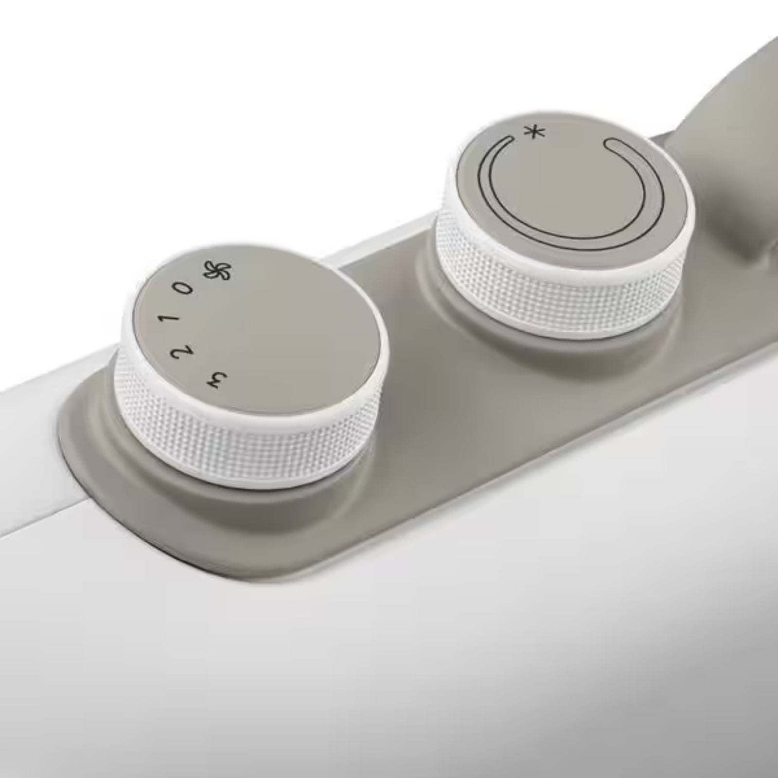 Capsule Fit Fan Heater – White, Portable Electric Heater