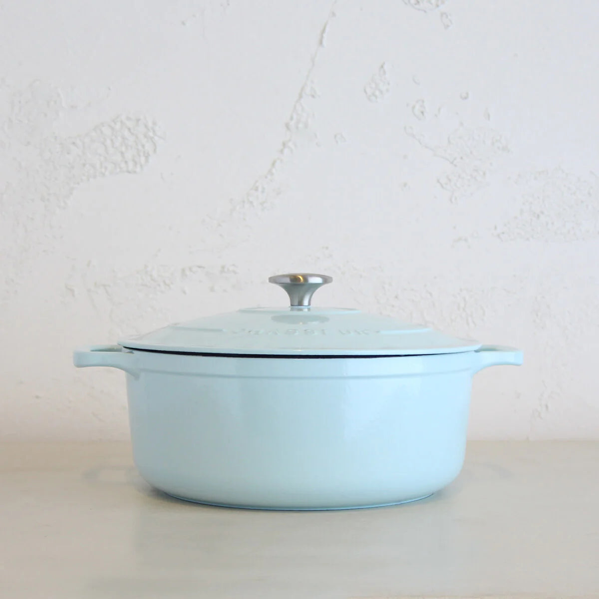 CHASSEUR Round French Oven – 26cm, 5L, Duck Egg Blue