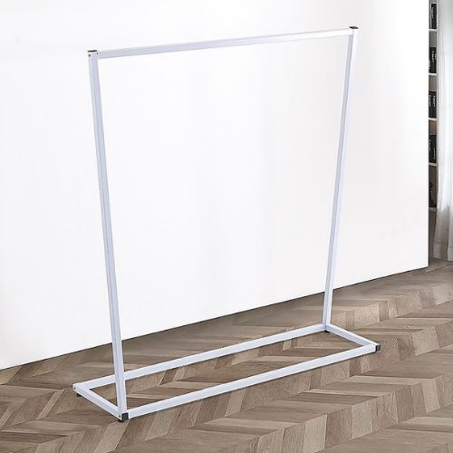 Commercial Clothes Rack Garment Hanging Stand Coat Rail Storage Organiser, White