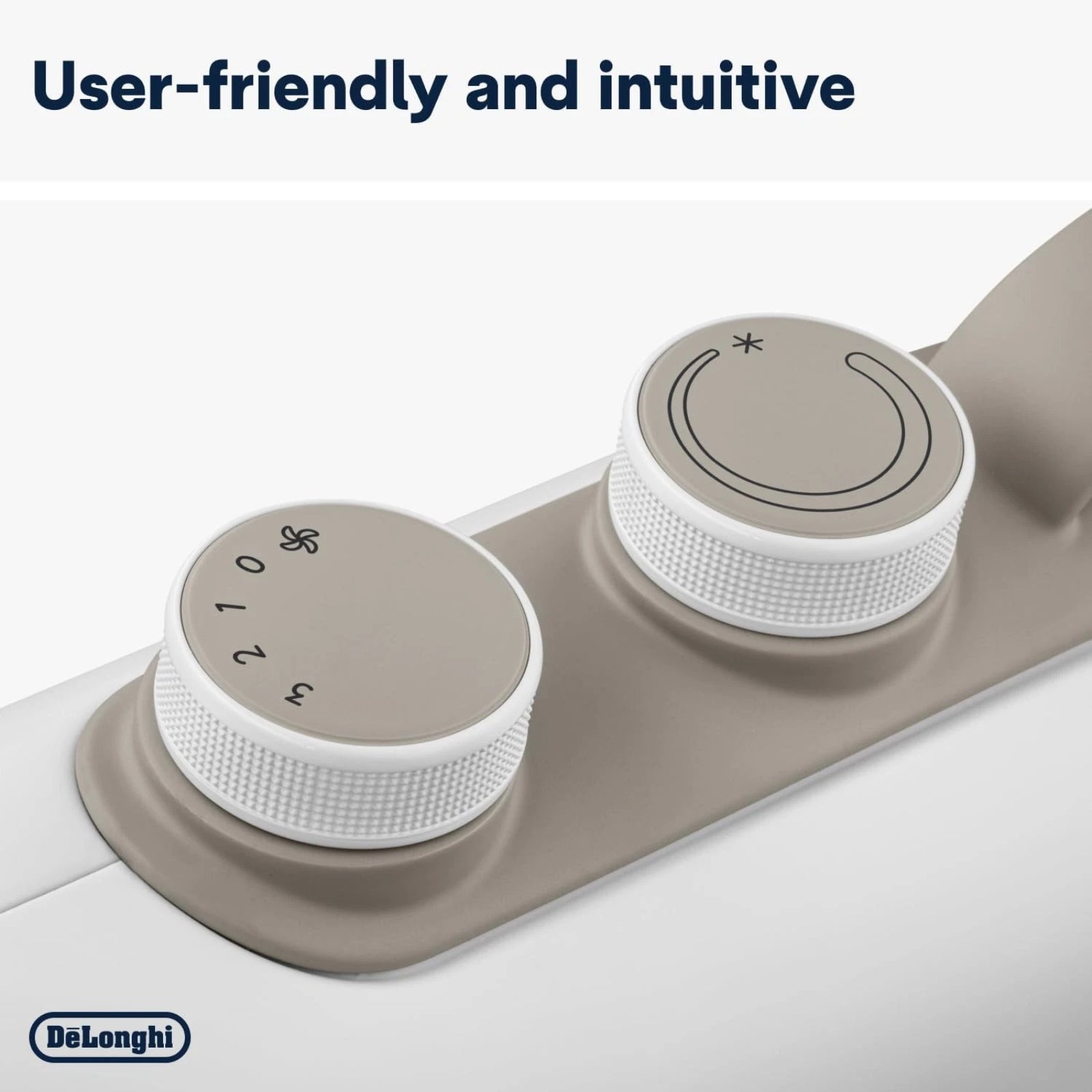 Capsule Fit Fan Heater – White, Portable Electric Heater