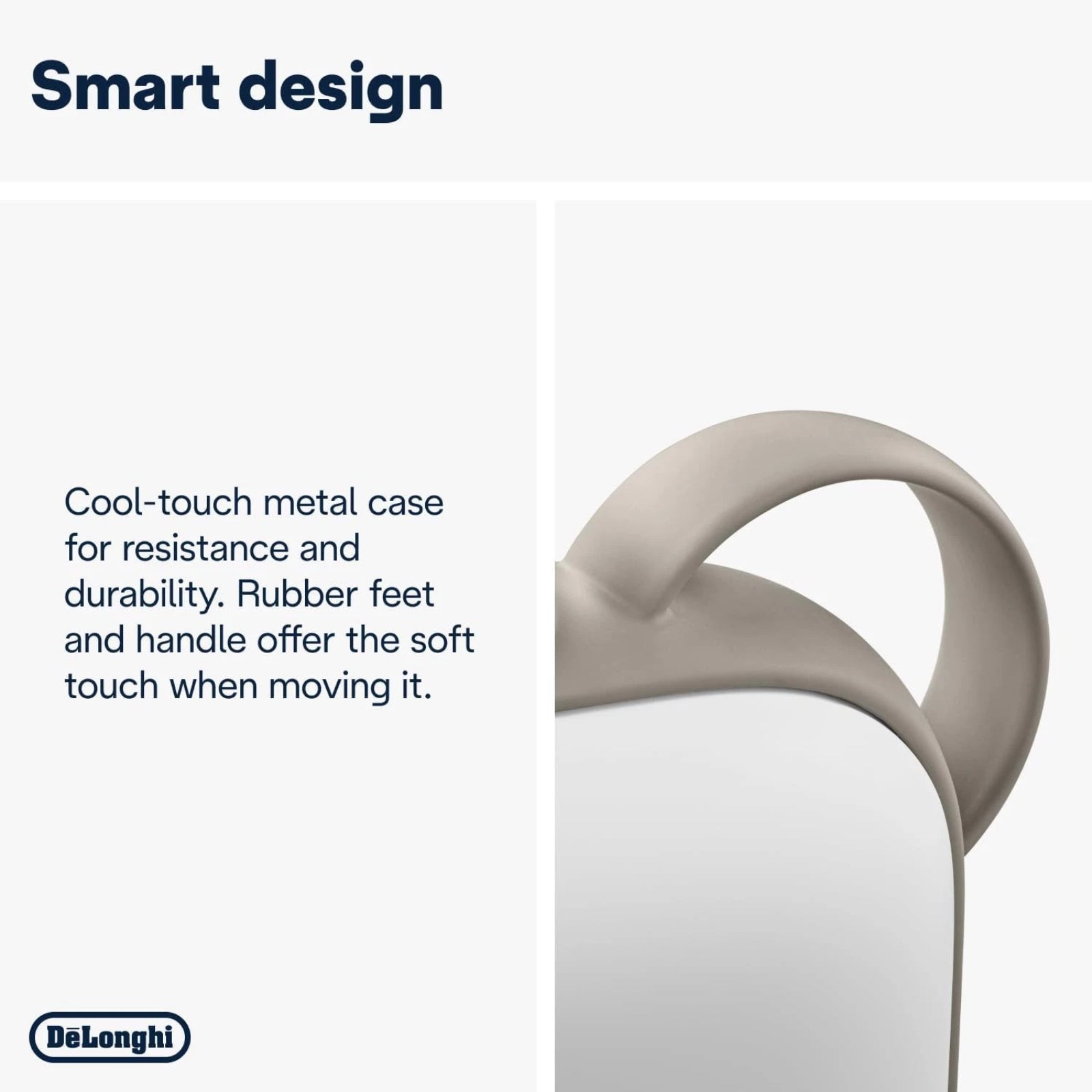 Capsule Fit Fan Heater – White, Portable Electric Heater