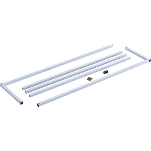 Commercial Clothes Rack Garment Hanging Stand Coat Rail Storage Organiser, White