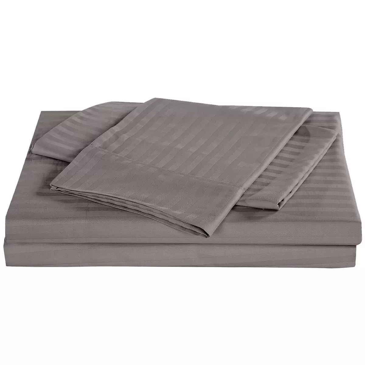 Kensington 1200 Thread Count 100% Egyptian Cotton Queen Sheet Set Charcoal