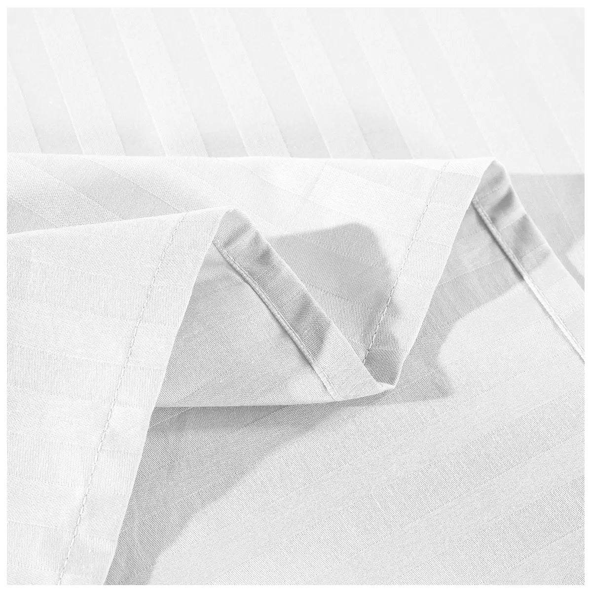 Kensington 1200 Thread Count 100% Egyptian Cotton Queen Sheet Set White