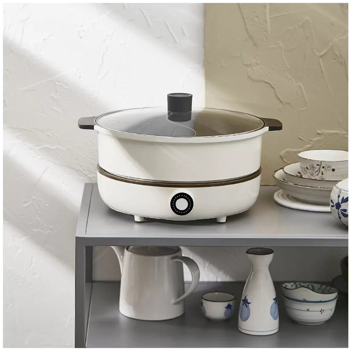 Joyoung Induction Cooker With Hot Pot And divider C21-CL01