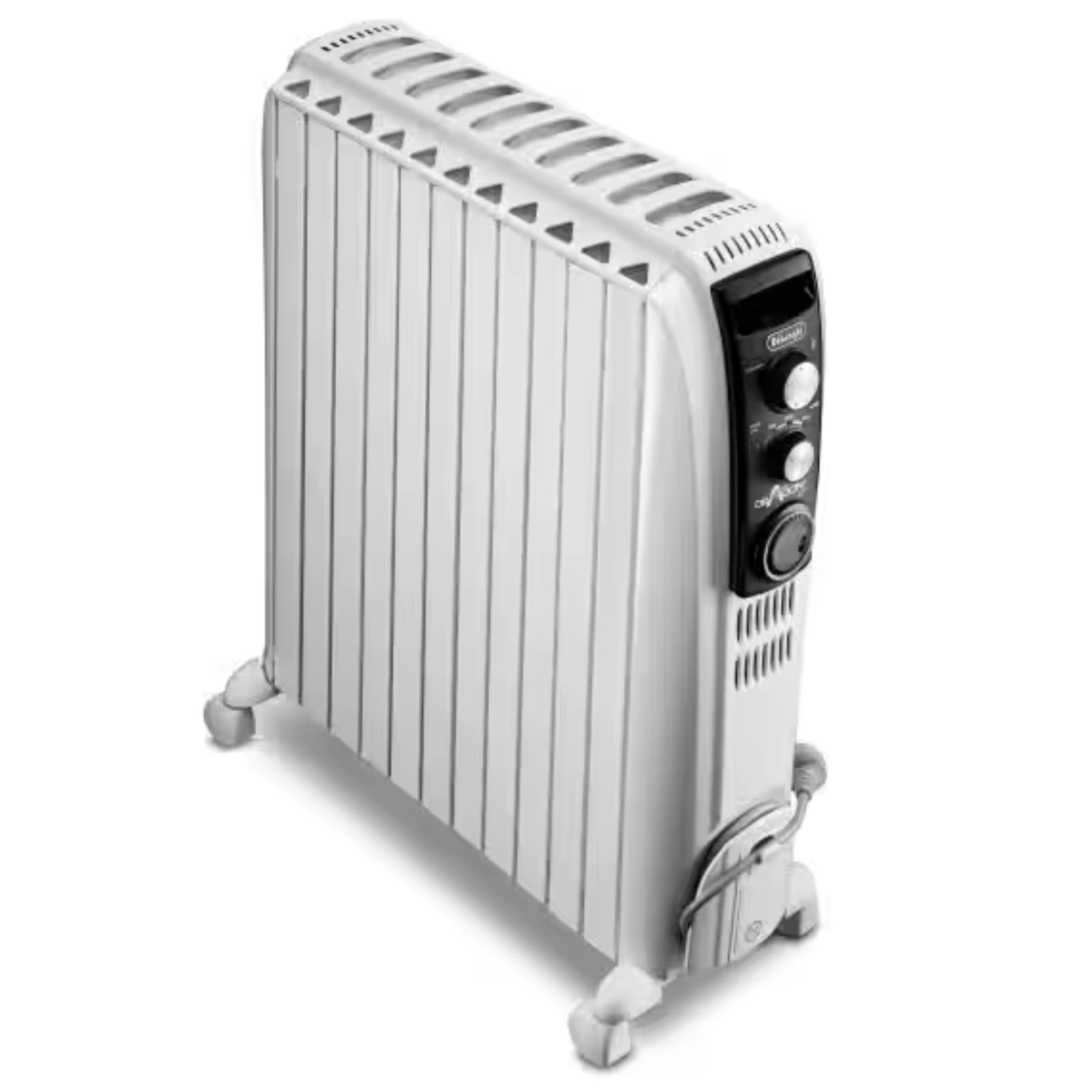 Dragon 4 2400W Oil-Filled Radiator Heater with Timer