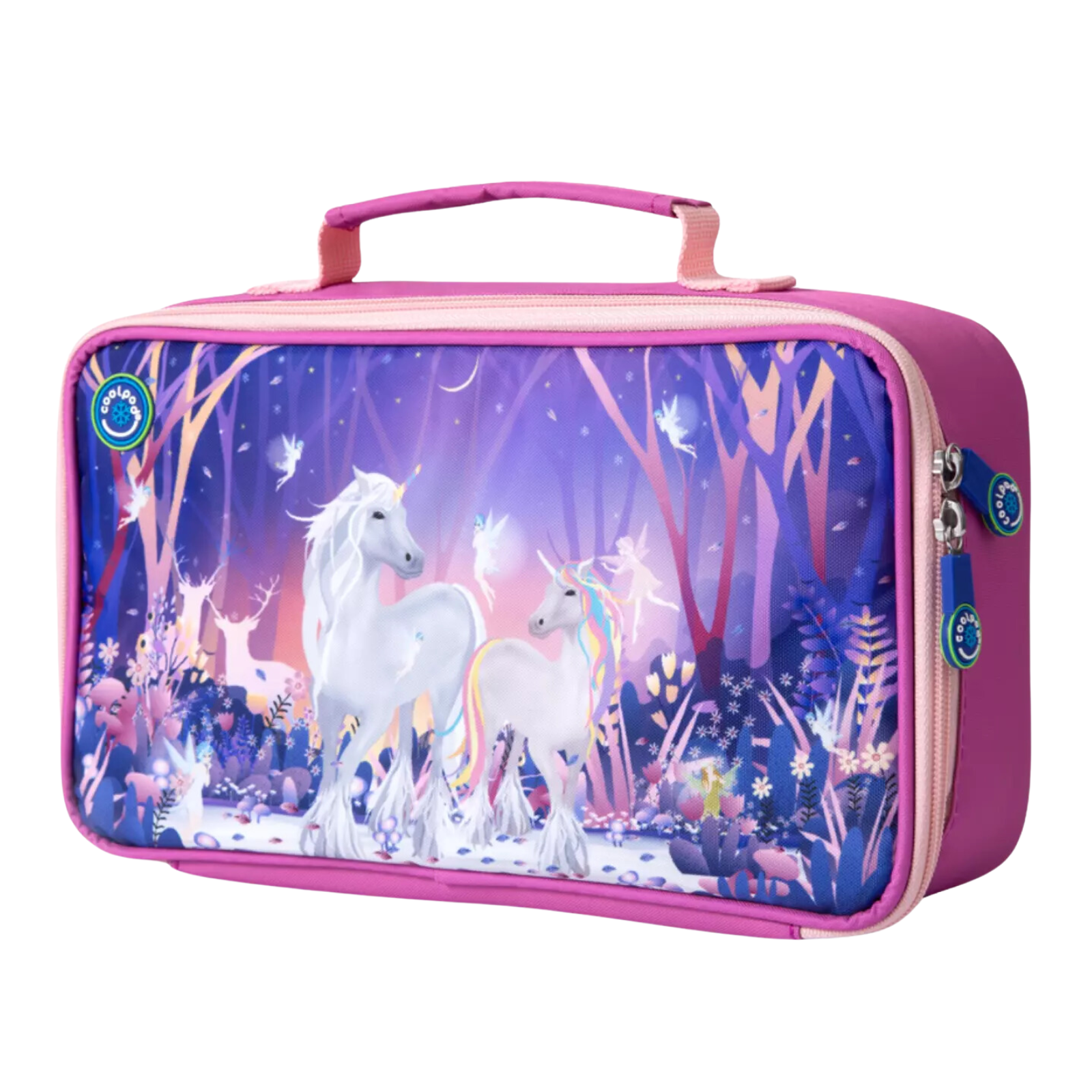 Freezable Lunch Cooler Bag - Rectangular | Unicorn Design