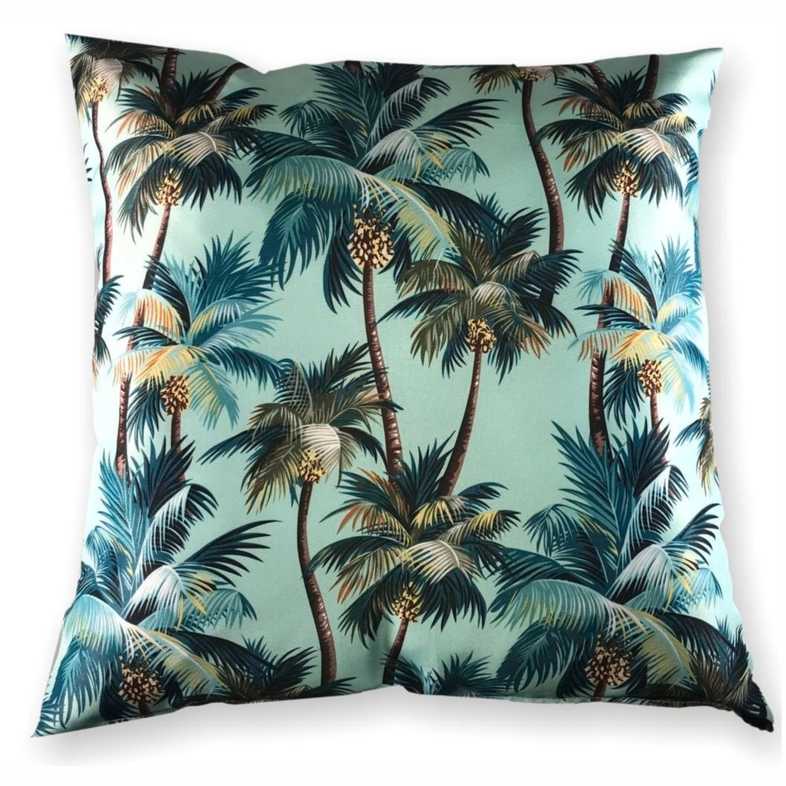 2 x Mojo Cushion Cover Throw Pillow Case 45x45cm L.A. Palm Blue Design