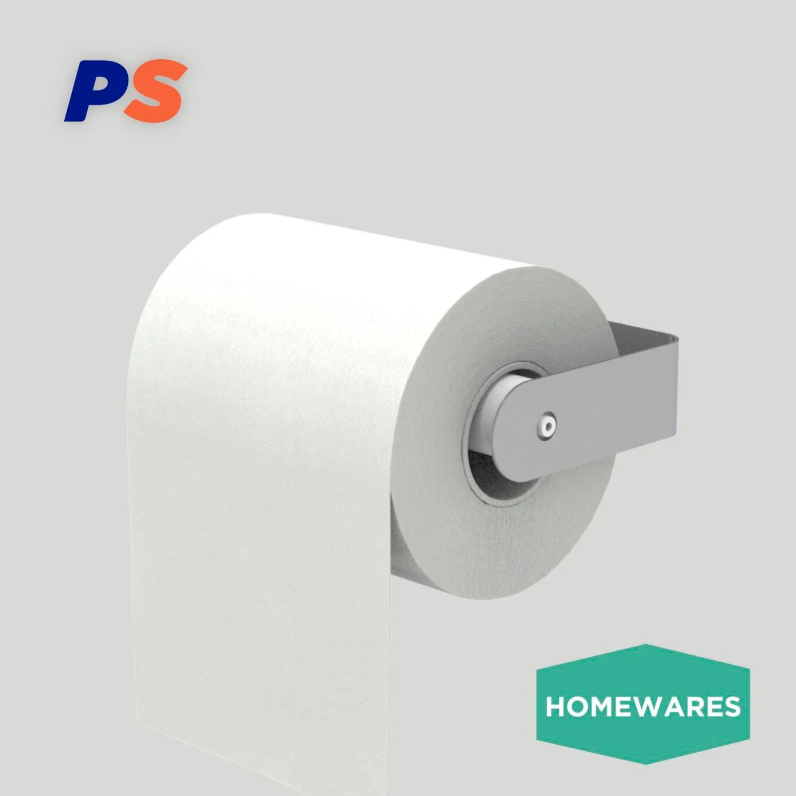 5 x Permastik Toilet Roll Insert with Internal Spring Mechanism - White