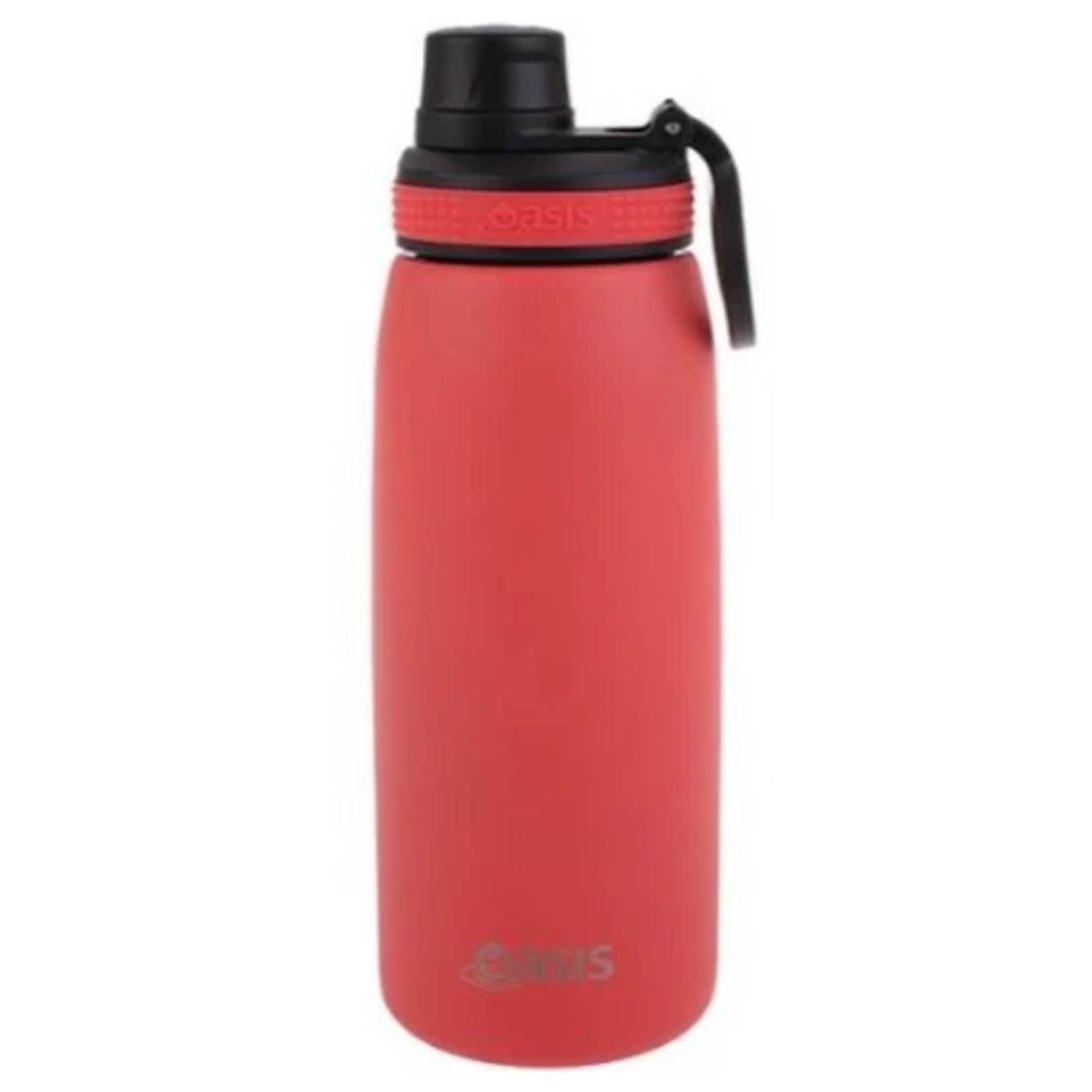 2 x Oasis Insulated Sports Bottle W/ Screw Cap Double Wall Stainless Steel 780ml Coral