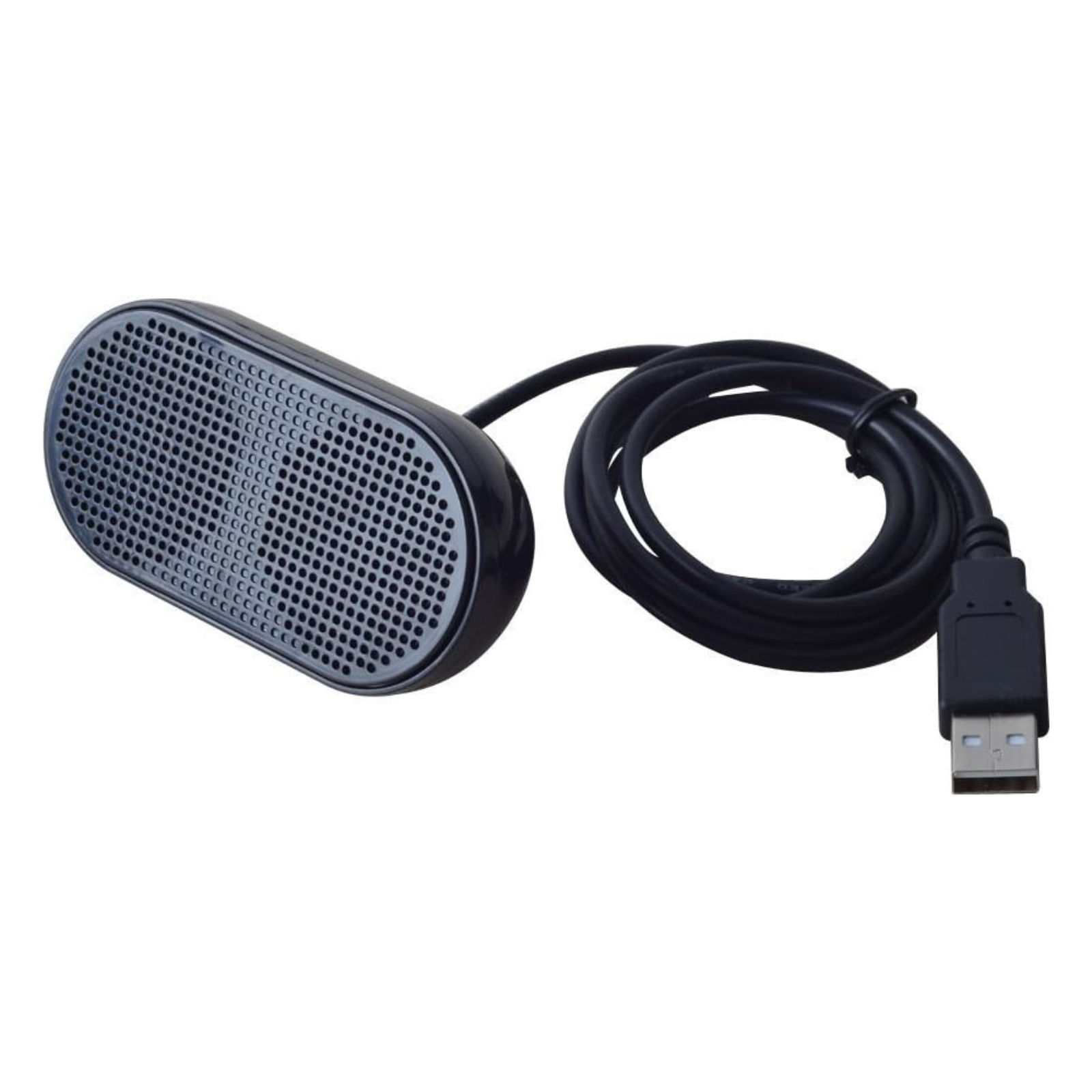 Portable USB Mini Speaker Powered Stereo Multimedia For Notebook Laptop PC Black