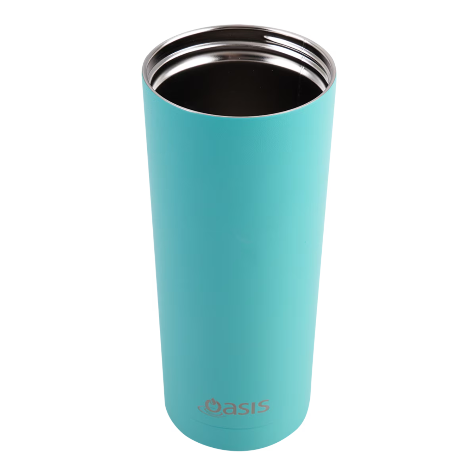 2x Oasis Super Sipper Insulated Tumbler w/ Silicone Head Straw 600ml - Turquoise