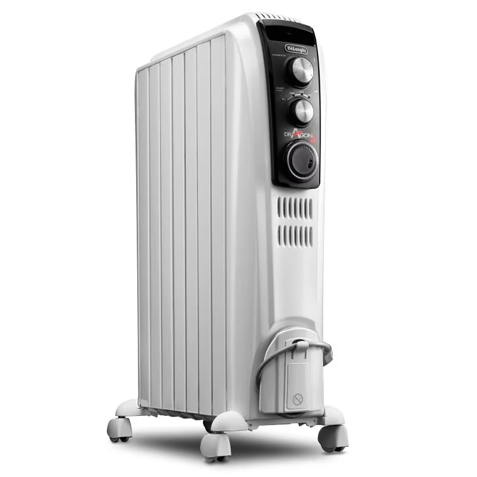 Dragon 4 1500W Oil-Filled Radiator Heater with Timer