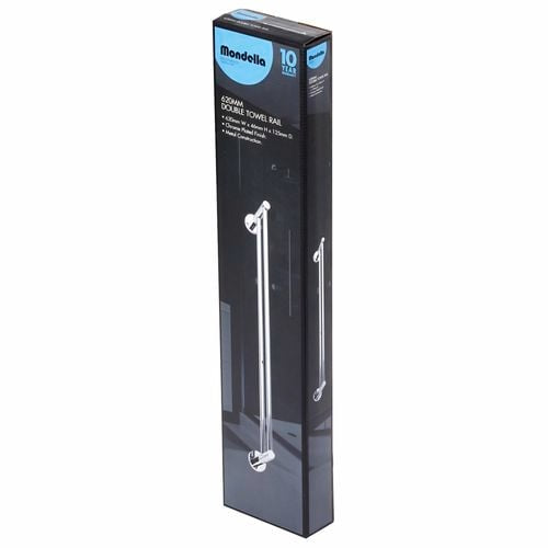 Mondella 620m Chrome Resonance Double Towel Bar