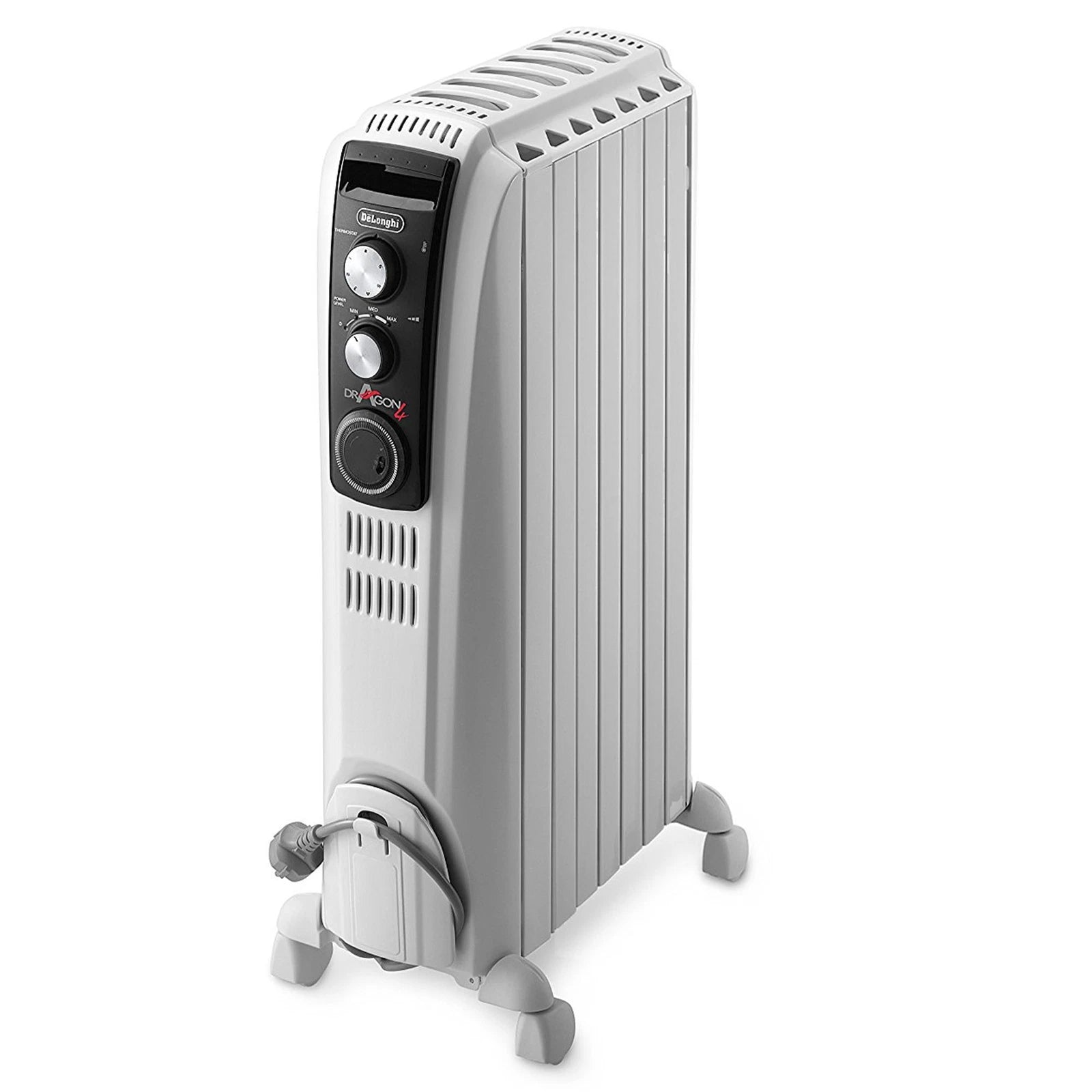 Dragon 4 1500W Oil-Filled Radiator Heater with Timer