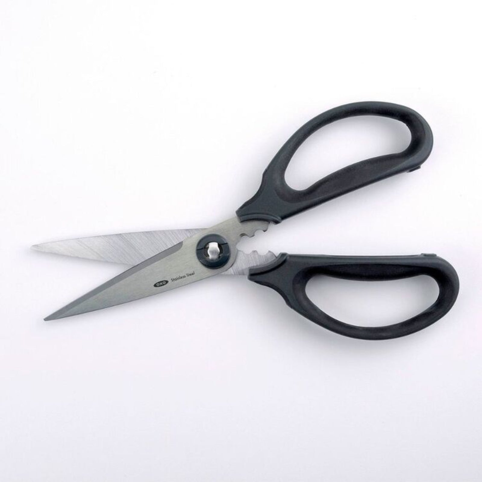 2x OXO Good Grips Kitchen & Herb Scissors – Stainless Steel, Soft Handle