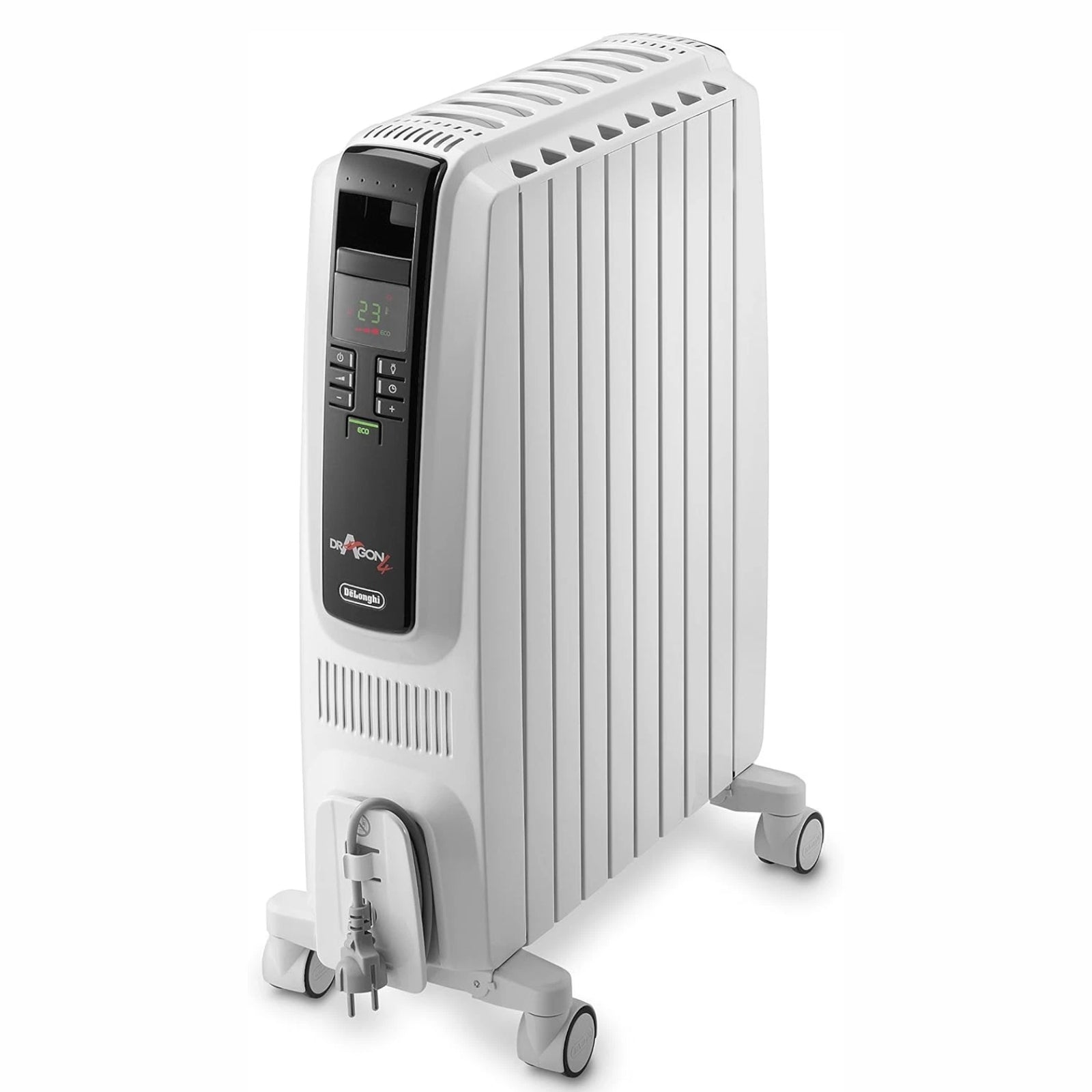 Dragon 4 Digital 1500W Oil-Filled Heater with Timer