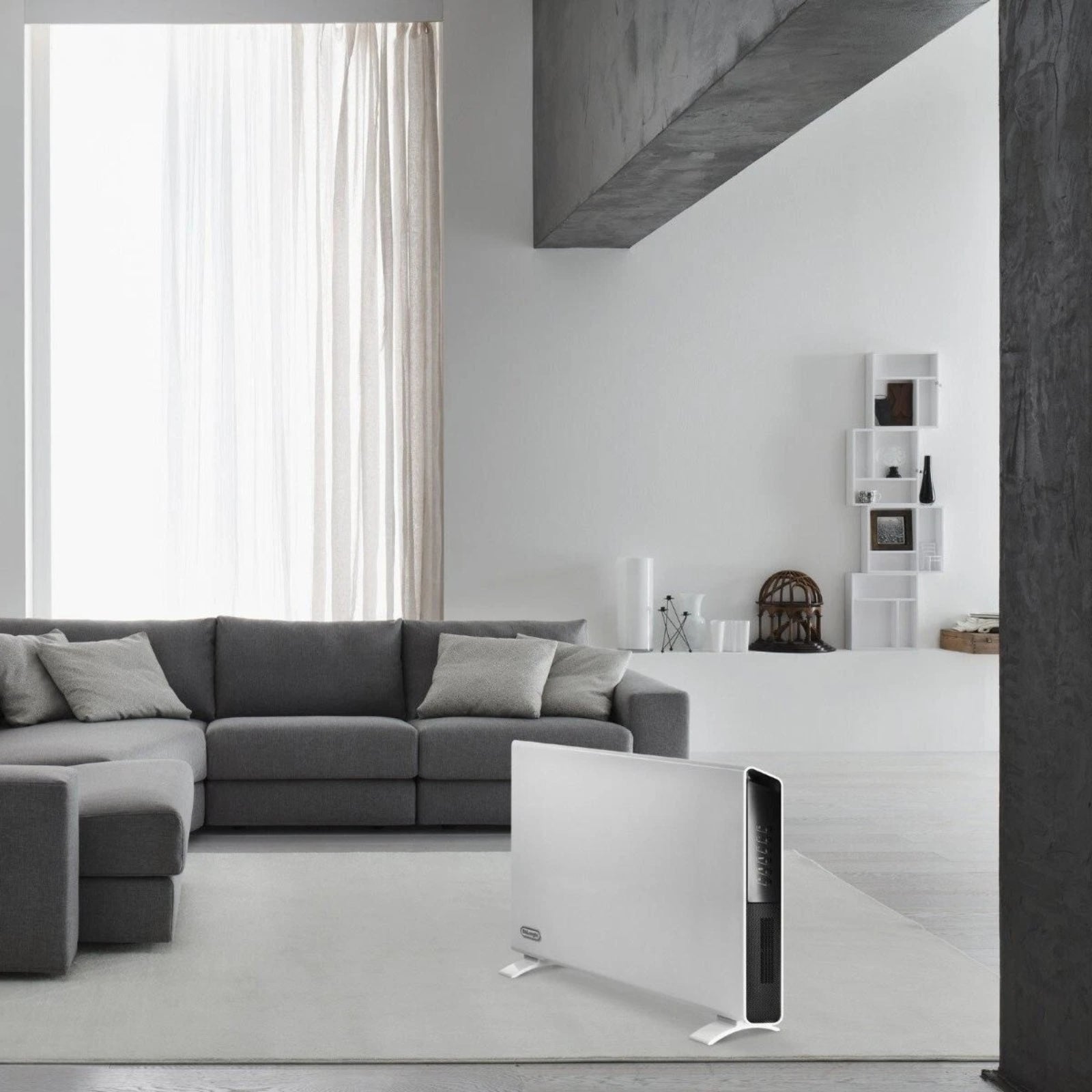 2400W Panel Heater with Electronic Timer – Electric Wall Heater