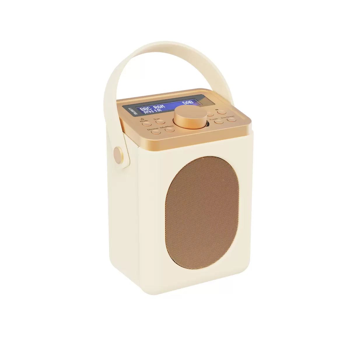 Majority Little Shelford Bluetooth & DAB Radio with Bluetooth - Cream