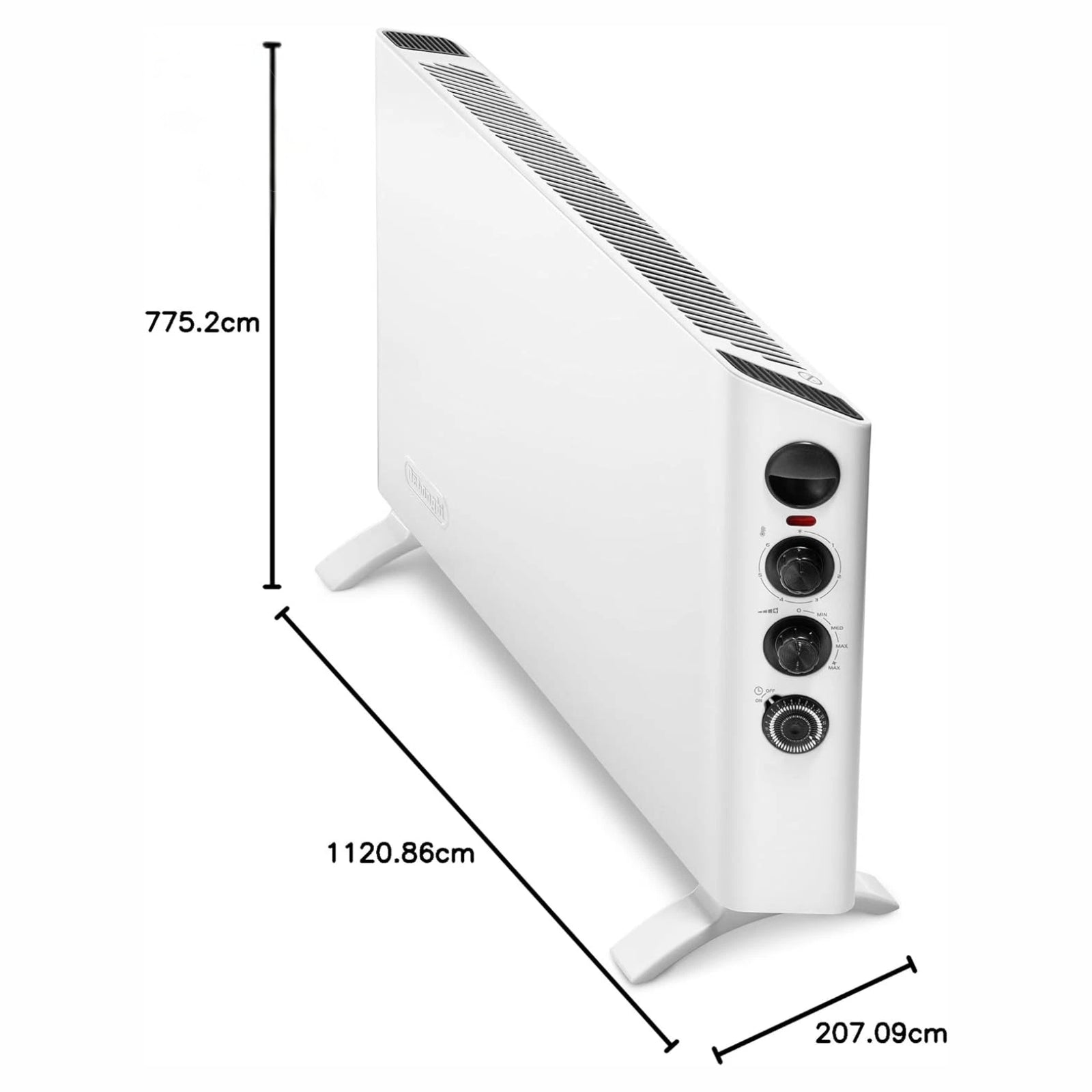 2400W SlimStyle Convector Heater w/ Timer – Electric Wall Heater