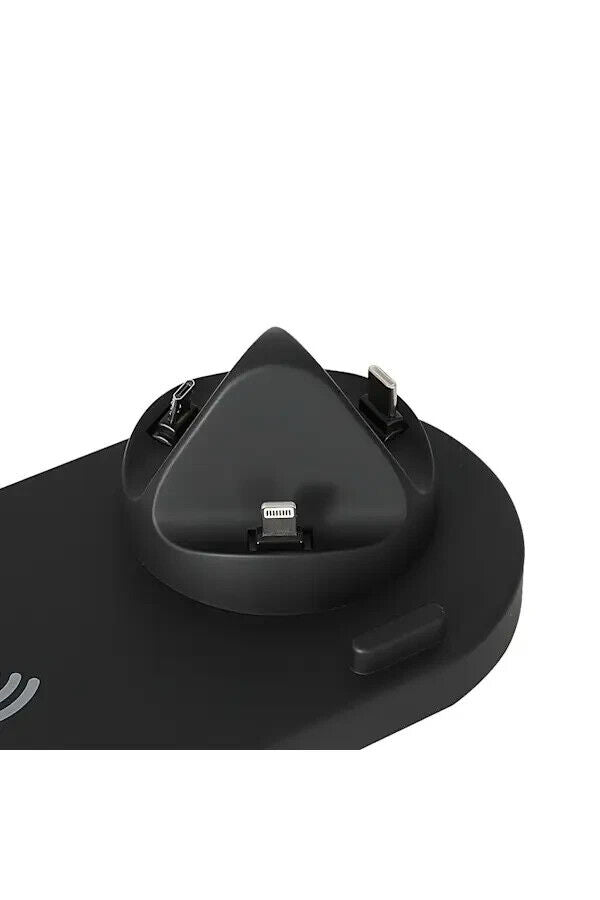 Devanti 4-in-1 Wireless Charger Dock Multi-function Charging Station for Phone