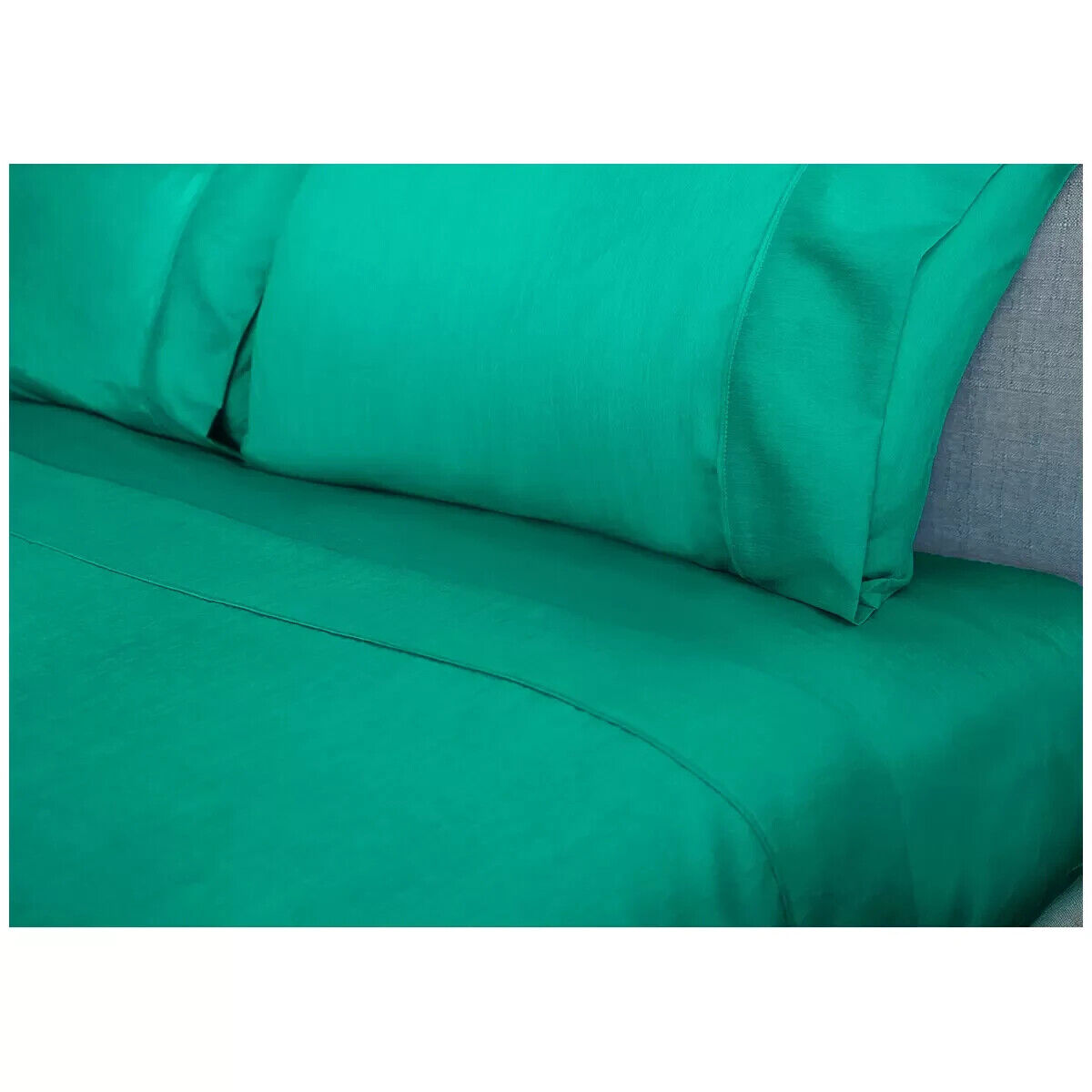 Ramesses 2000 TC Bamboo Double Sheet Set Teal