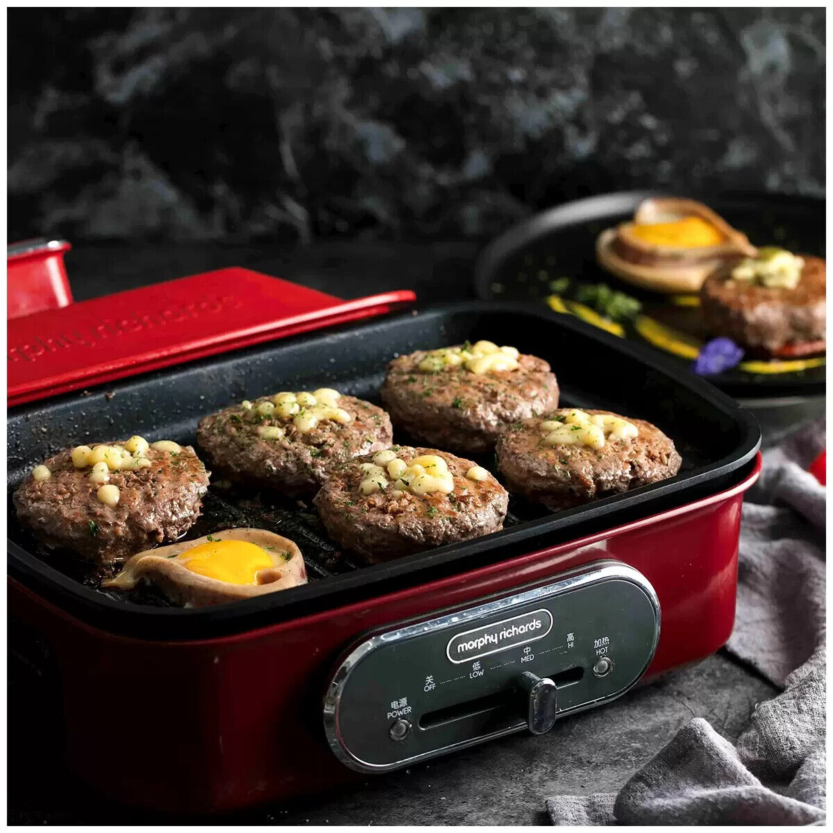 Morphy Richards Multifunction Pot 562010 Red