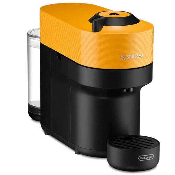 Vertuo Pop Capsule Coffee Machine Mango Yellow