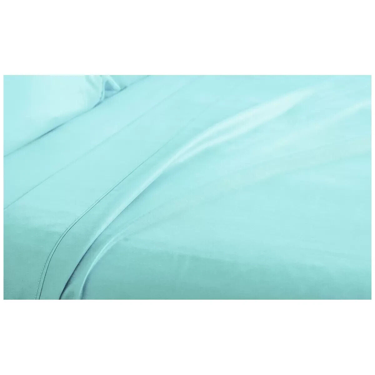 Ramesses 2000 TC Bamboo King Single Sheet Set Aqua