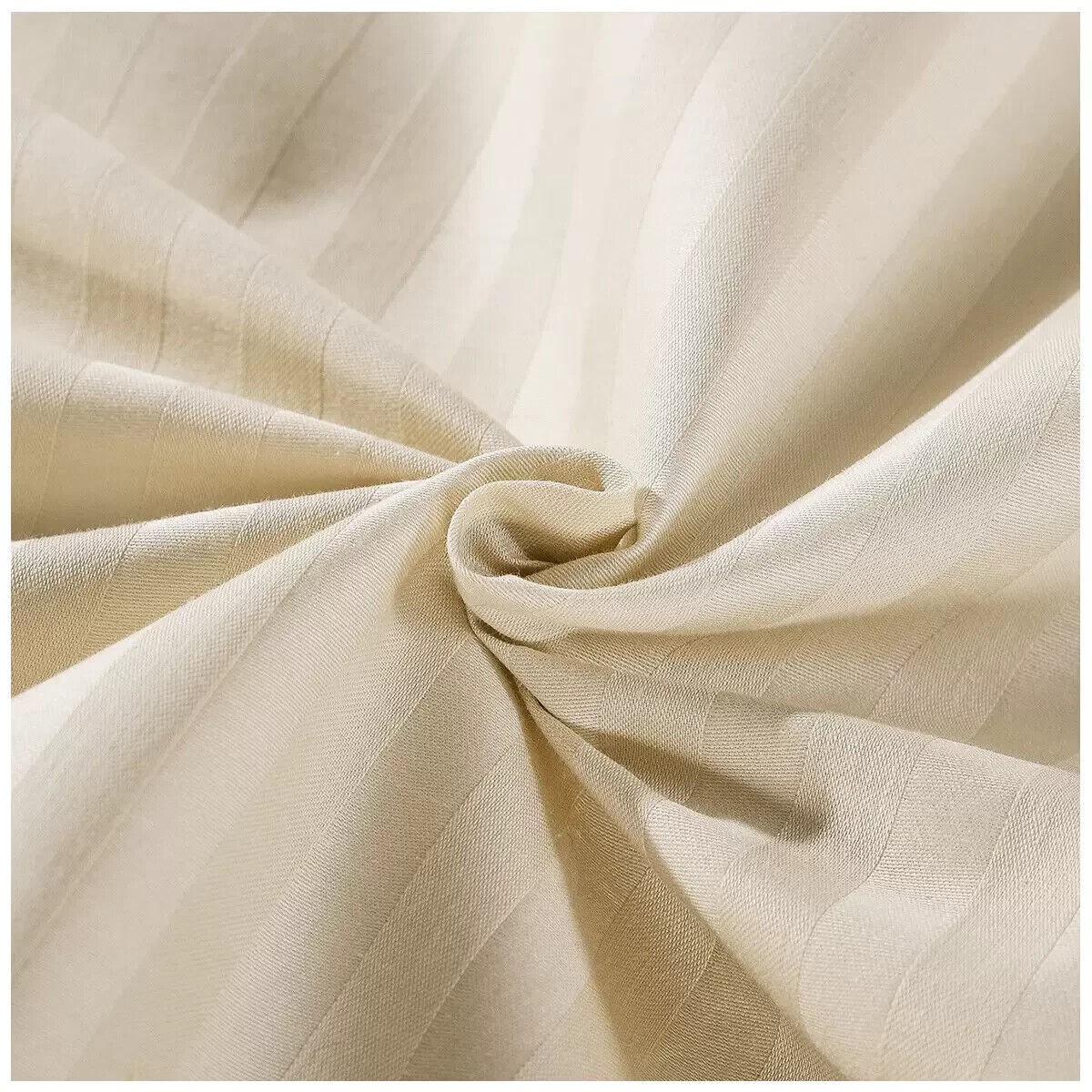 Kensington 1200TC Stripe Cotton Sheet Set Double Sand