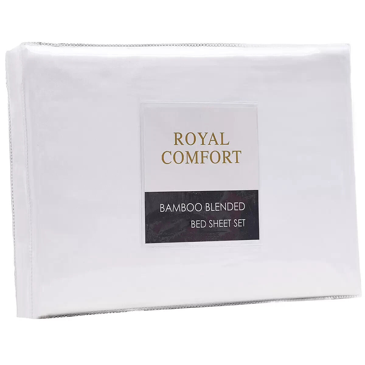 Royal Comfort Blended Bamboo Queen Sheet Set White