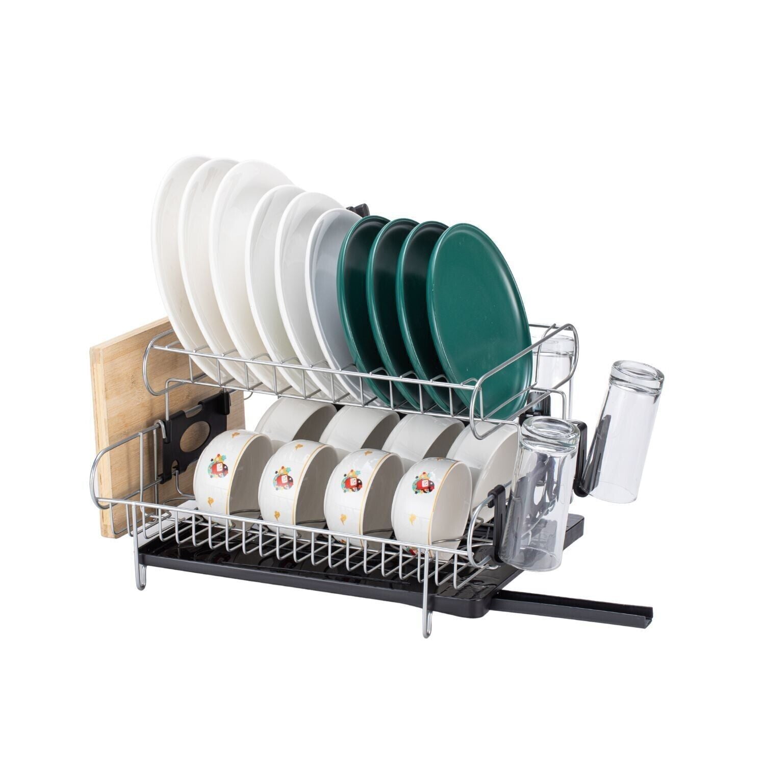 Pronti Toaster, Kettle & Coffee Machine Breakfast Set - Black