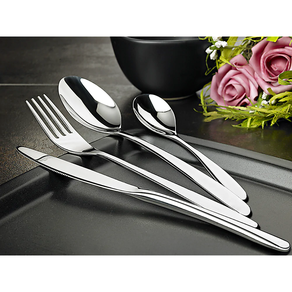 32 Piece Stainless Steel Cutlery Set Knives Fork Spoon Teaspoon