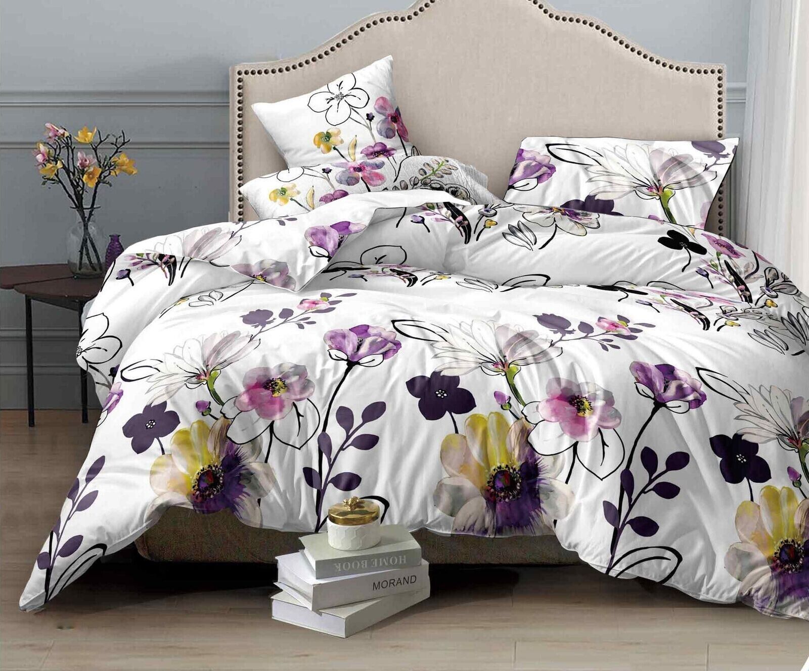 Bloom Queen Size Duvet Doona Quilt Cover Set