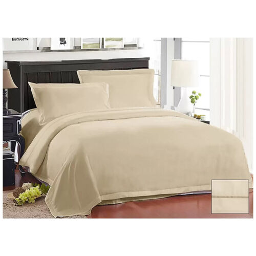Ramesses American Pima 1000 TC Queen Quilt Cover Set Linen