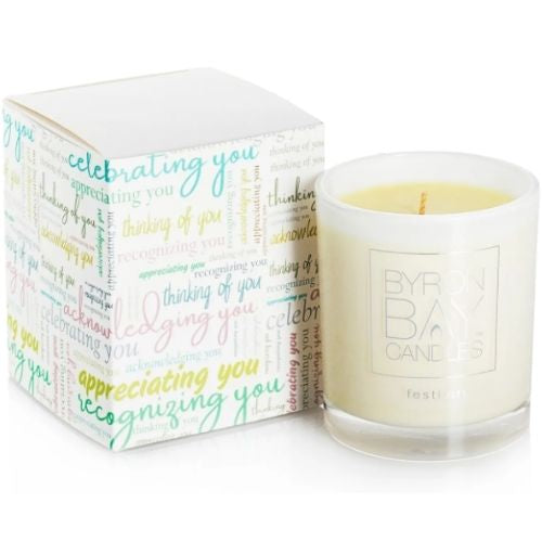 2 x Byron Bay Soy Candles - Enrich - Lavender, Grapefruit, Patchouli