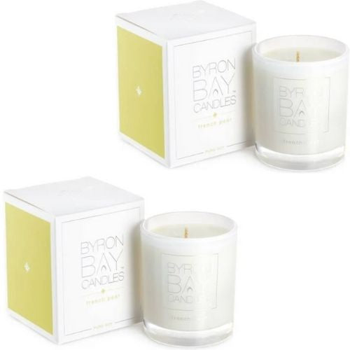 2 x Byron Bay Soy Candles - French Pear