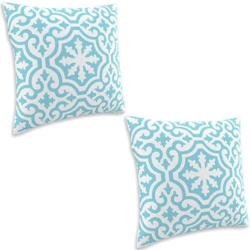 2x Mojo Cushion Cover Throw Pillow Case 60x60cm Decorative Covers Marrakesh Blue