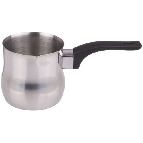 2 x Turkish Coffee Pot Casa Barista Stainless Steel Milk Warmer Maker 450ml