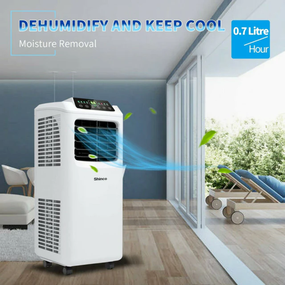 Shinco SPO6 7000BTU 2.0kw Portable Air Conditioner Remote