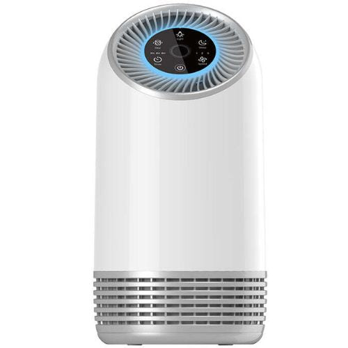 Air Purifier with CADR 95m³/h, 4 Fan Speed, Sleep Mode, 7 Colour-Changing Lights