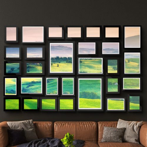 Artiss Black Picture Photo Frames Frame Wall Set Collage Home Decor Gift 30pcs