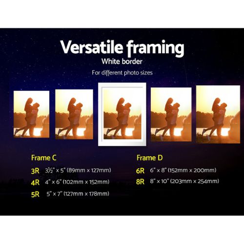 Artiss Photo Frames 26PCS 8x10in 5x7in 4x6in 3.5x5in Hanging Wall Frame - White
