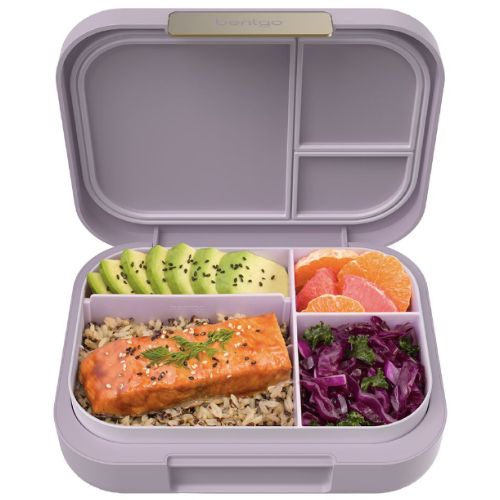 Bentgo Modern Lunch Box Bento Style Leak-Resistant Lunchbox Container - Orchid