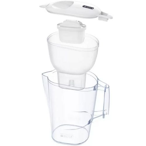 Brita Aluna XL Water Filter Jug 3.5L with 2 Maxtra+ Filters Cartridge - White