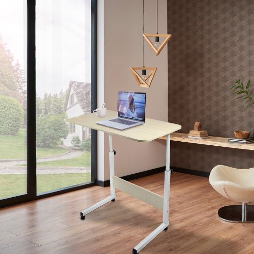 Computer Desk Study Home Office Desks Height Adjustable Stand PC Laptop Table