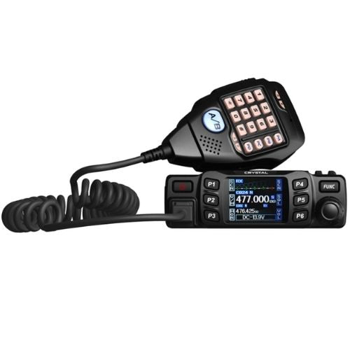 Crystal DB477I UHF Radio 80 Channel 5W With Selectable Headpiece Speak